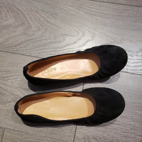 J. Crew Anya Suede Ballet Flats - Picture 7 of 9